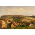 thumbnail image 3 of Karl Raupp 18x13 Black Modern Framed Museum Art Print Titled - View of Willingshausen in Hesse (1867-1869), 3 of 5