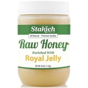 Stakich Royal Jelly Enriched 2.5 Lb Raw Honey