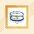 thumbnail image 4 of Jumpingount Cadena de cuerda de punto Exquisita Mano de obra fina de larga duración Accesorio para citas Muñequera Círculo Foto Unisex Ropa, zapatos y accesorios Miscelánea Tipo 2, 4 of 6