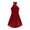 Burgundy, variant on YONGHS Womens Sleeveless Chiffon Dancewear Lyrical Dance Leotard Dress S-XL
