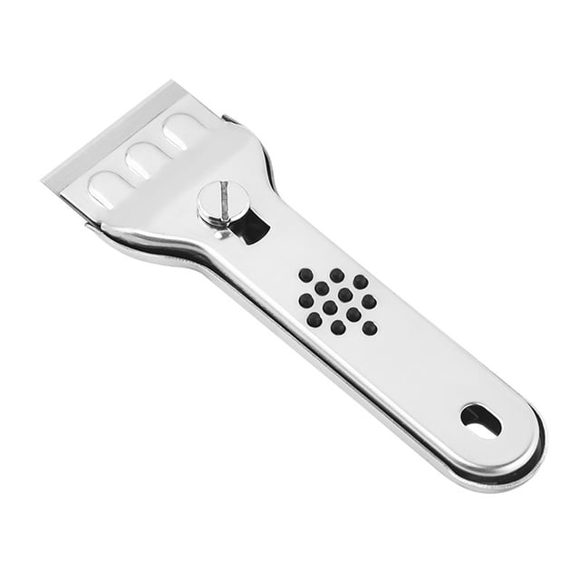 TACILIP Multipurpose Stainless Steel Fume Scraper, Kitchen Cleaning Shovel, Refrigerator Defrosting Shovel, Kitchen Cleaning Scraper, Kitchen Gadgets