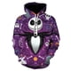 thumbnail image 2 of Sudaderas con capucha con estampado 3D de Jack y Sally para hombre y mujer, moda informal, pesadilla antes de Navidad, Sudadera con capucha de terror, 2023, 2 of 4
