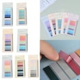 thumbnail image 5 of 200 Pcs Onglets d'Index Autocollants, 1 Bande de Feuilles d'Onglets d'Index, Notes Autocollantes de Page Inscriptibles avec Règle pour Marquage de Page Classer Dossier Notes Autocollantes de Bureau, Blocs-Notes en Vrac, Fournitures pour Termes Scolaires, Transparent, 5 of 5