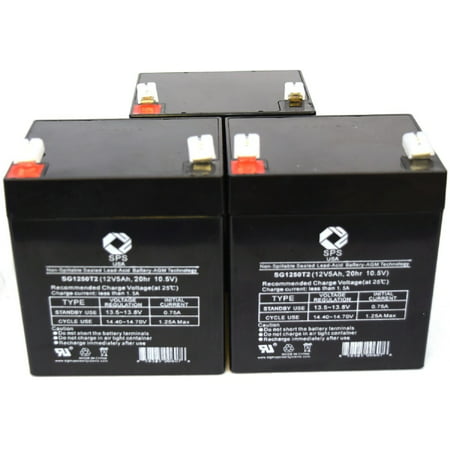 SPS Brand 12V 5 Ah Replacement Battery  for Best Technologies LI 360 UPS (3