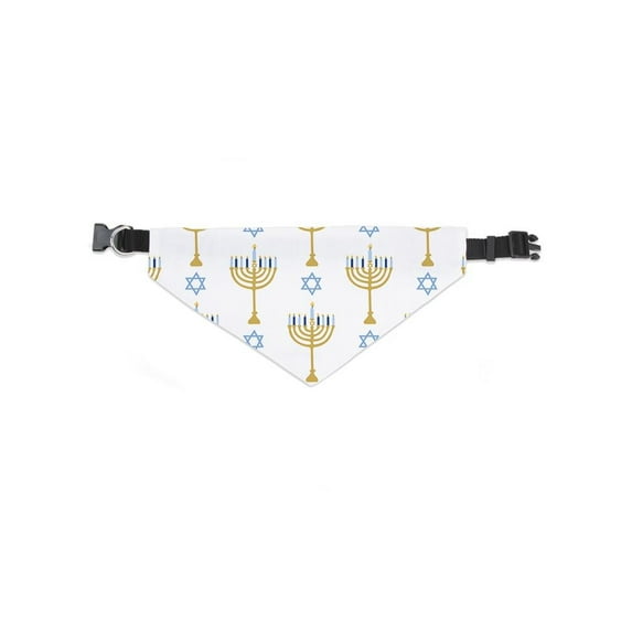 Menorah Candle Pattern Bandana -Image by Shutterstock, x-Large