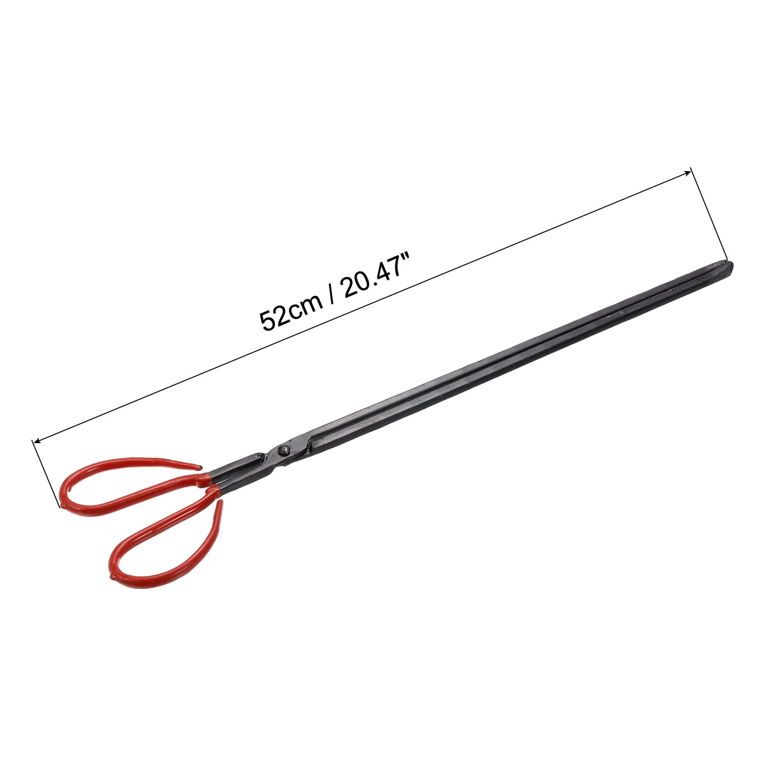 Unique Bargains Scissors Tong Fireplace Firewood Picker Barbecue Charcoal Picker 20.47in