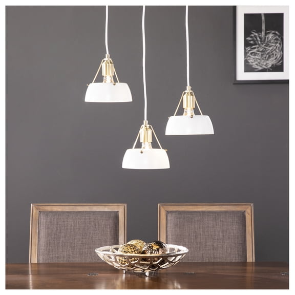 Renmarco Contemporary 3-Light Cluster Pendant