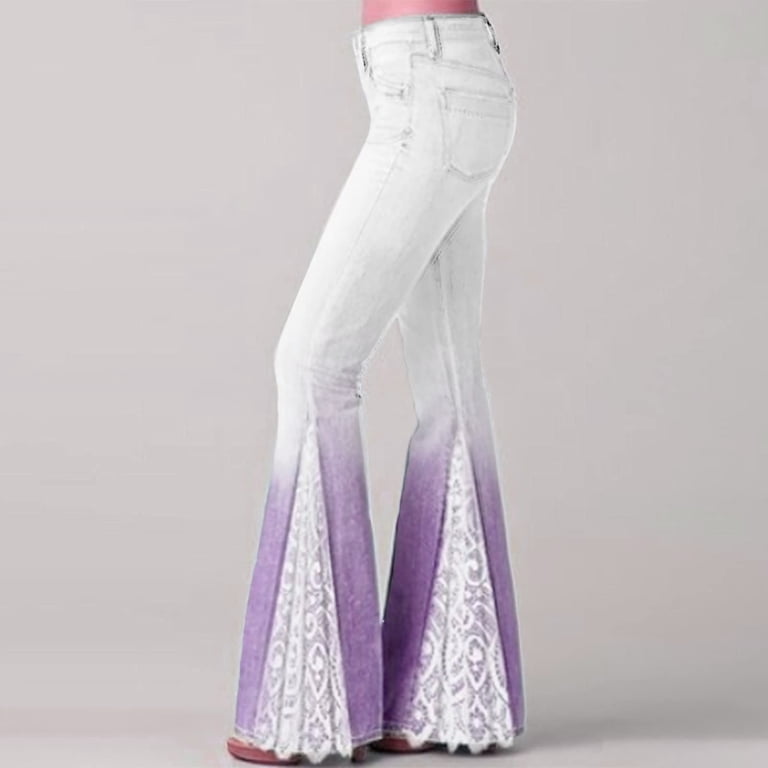 Qulqfy Bell Bottom Women