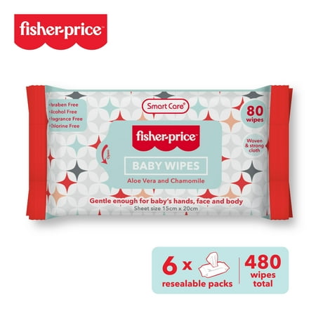 Fisher-Price Standard Wipes 480 ct