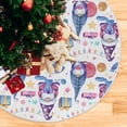 thumbnail image 3 of FMSHPON Winter Gnomes Xmas Christmas Tree Skirt Stand Mat for Holiday Party Decoration Indoor Outdoor 36 inches, 3 of 6