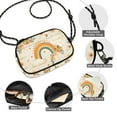 thumbnail image 3 of FORMRS Mini Crossbody Bag for Women Adjustable Rope Shoulder Casual Phone Purse, Retro Rainbow, 3 of 7