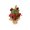 Red#039, variant on Mini Christmas Tree Desktop Decoration Artificial Bonsai with Red Berries and Pinecones Non-Lit Holiday Tabletop Centerpiece for Home Office Festive Decor