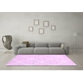 thumbnail image 3 of Ahgly Company Indoor Rectangle Abstract Pink Contemporary Area Rugs, 6' x 9', 3 of 4
