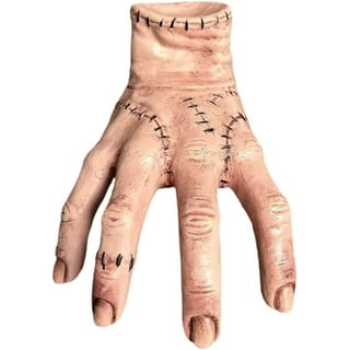 Hemoton Halloween Simulation Fake Hand with Cloth Arm Realistic Bloody  Broken Hand Horror Prank Props 