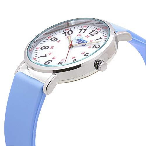 water resistant watch with second hand