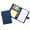 typeD, variant on Snap Button Cover Sticky Note Folio Set, Multi Color Index Tabs & Writing Pad Combo, Portable Leatherette Notebook Organizer For Office Desk Planning