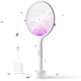 thumbnail image 1 of Raqueta eléctrica recargable para matar mosquitos, 3500V, con Base de carga, antimosquitos, moscas e insectos, 1 of 5