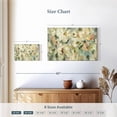 thumbnail image 4 of Elephant Stock Expressive Pale Floral Wall Art - Horizontal Canvas Wall Art - Living Room Wall Decor - Abstract Canvas - Green And Pink Decor By Silvia Vassileva - 12" x 8", 4 of 8