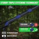 thumbnail image 3 of Hammock Straps - Camping Hammock Straps, 20 ft Long Combined, 30+2 Loops, 2000 LBS Heavy Duty Straps, 3 of 5