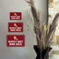 thumbnail image 5 of Classic Framed Plus Respect Quiet Work Areas Wall or Door Sign | Office Education and Library -Small, 5 of 8