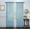 Baby Blue, variant on Basic 2 Pack Sheer Voile Home Window Curtains - Assorted Colors & Sizes