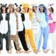 thumbnail image 2 of Totoro-Pijama de franela con dibujos de unicornio y Panda para mujer, ropa de dormir de una pieza, Mono para niños, 2 of 4
