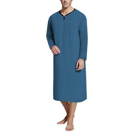 long sleeve pajama gown