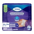 thumbnail image 1 of TENA Incontinence Underwear for Women, Postpartum and Bladder Control, Overnight Absorbency, Extra Large, 40 Count., 1 of 6