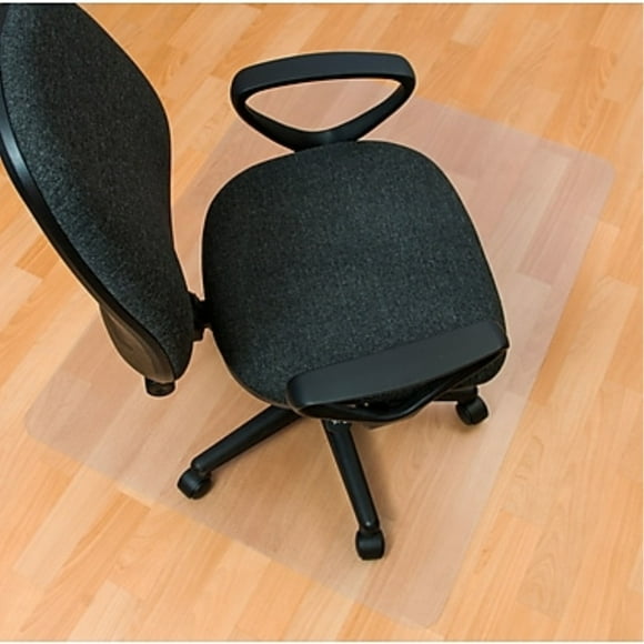 EcoTex Enhanced Polymer Rectangular Chair mat for Hard Floor (48" X 51")