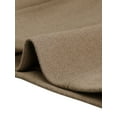 thumbnail image 6 of MODA NOVA Juniors Notched Lapel Double Breasted Back Vent Longline Overcoat, 6 of 6
