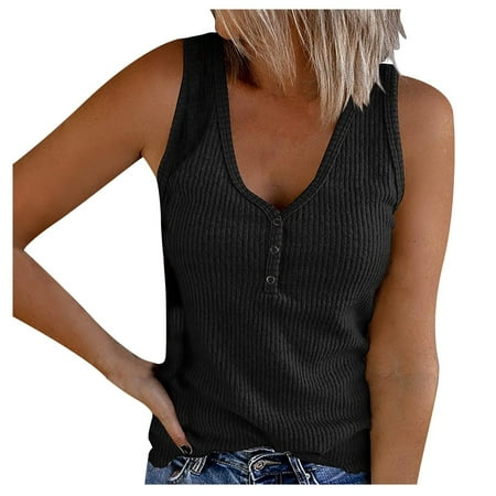 

Pianpianzi Cycling Tops Women with Pockets Girl Tote Bra Tops Women Women s V-neck Undershirt Sleeveless Button-down Casual Undershirt Shirt T-shirt