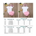 thumbnail image 3 of 3Pcs Newborn Baby Girl Princess Romper Bodysuit Jumpsuit Tutu Dress Headband Clothes Outfit Set, 3 of 4