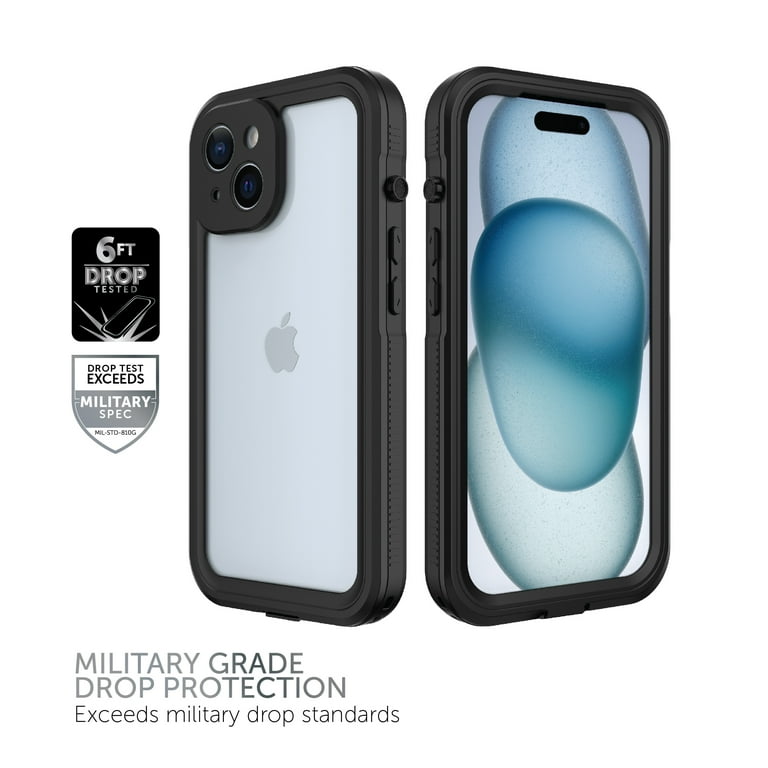 Body Glove Tidal Waterproof Phone Case for iPhone 15 - Black Body Glove Tidal Waterproof Phone Case for iPhone 15 - Black