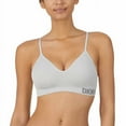 thumbnail image 4 of DKNY Ladies 2-Pack Seamless Bra with Adjustable Straps, Blue Ink/Aluminum Medium, 4 of 4