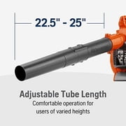 Husqvarna 125B Gas Leaf Blower Handheld - 28cc 2-Cycle, 470 CFM, 170 MPH, Orange