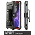 thumbnail image 5 of SUPCASE Unicorn Beetle Pro Series Case Designed for Galaxy S9, with Built-in Screen Protector Full-Body Rugged Holster Case for Galaxy S9 (2018 Release) (MetallicRed), 5 of 7