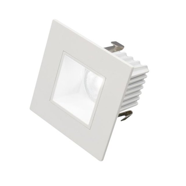 NICOR Lighting DQR2-10-120-4K-WH 2 in. Square LED Downlight in White - 4000K
