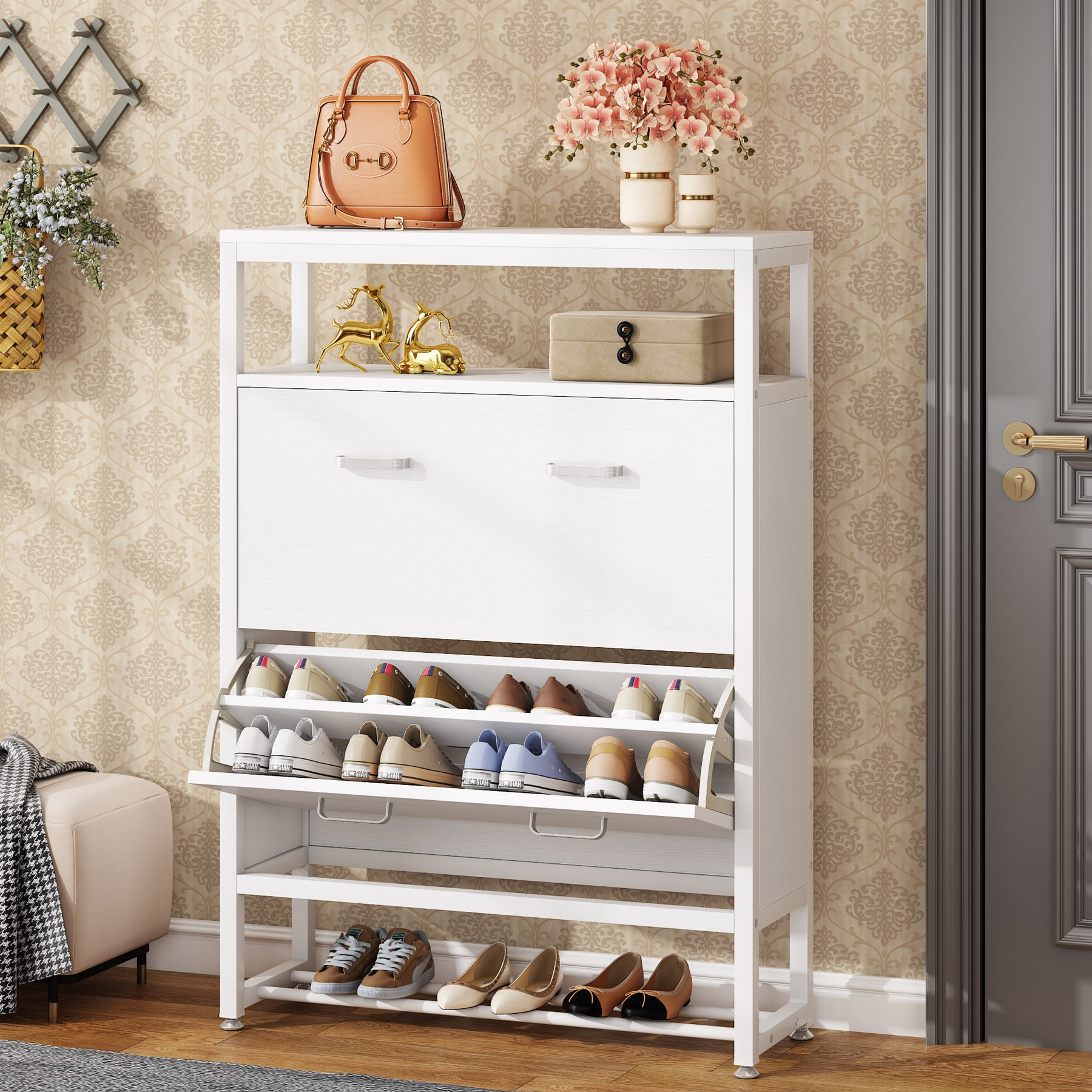 Anbuy Shoe Cabinet, Free Standing Tipping Bucket Shoes Cabinets, Shoes –  PROARTS AND MORE