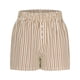 thumbnail image 5 of Pantalones de Cintura Elástica para las Mujeres Pantalones Casuales con Cordón Impreso, Longitud Completa con Bolsillos para Uso Diario, 5 of 7