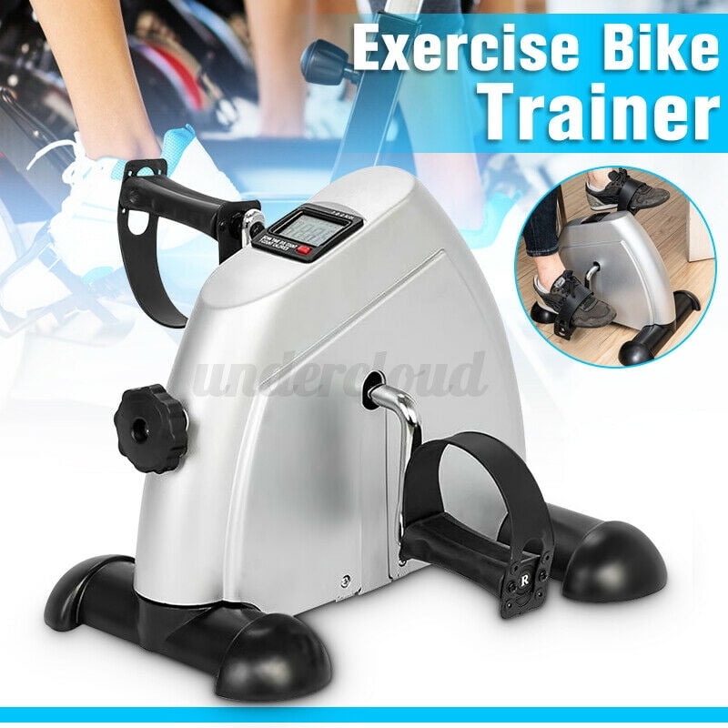 Pedal Exerciser Machine Under Desk Floor Bike Elliptical Foot Peddler Mini Cycle