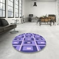 thumbnail image 4 of Ahgly Tapis Rectangulaire Lavable en Machine Intérieur Transitionnel Violet Améthyste Violet, 8 Pieds x 12 Pieds, 4 of 7