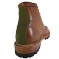 thumbnail image 3 of Cole Haan Mens Judson Moc Toe Boot Leather Boot Shoes, Papaya, US 4.5, 3 of 3