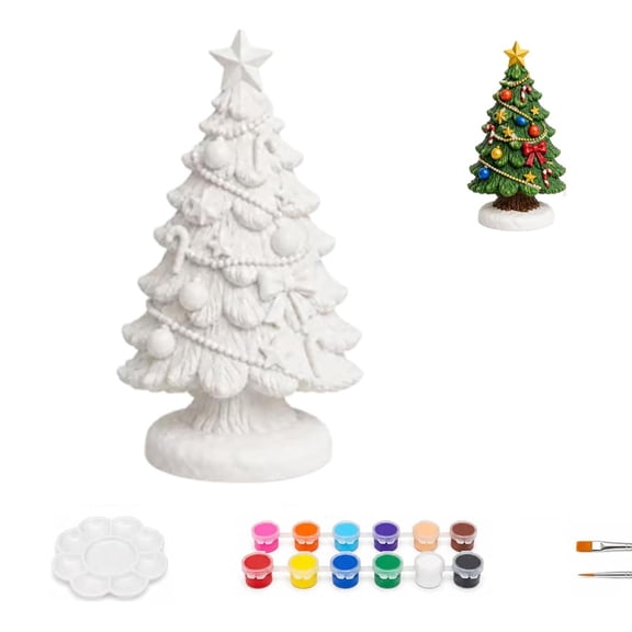DIY Plaster Painting Kits, Doodle Toy with 12 Paint Colors And Brushes, Family Craft(lxf)