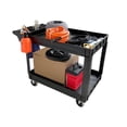 thumbnail image 3 of Carrito de servicio multiusos MaxWorks 80858 de 227 kg con 2 bandejas y ruedas, 3 of 4