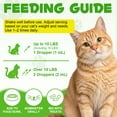 thumbnail image 3 of Oimmal Hairball Treatment for Cats - 60ml Cat Hairball Remedy Drops with Probiotics & Vitamins - Kitten Furball Treatment - Supports Digestion - Chicken Flavor, 3 of 11