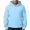 Sky Blue, variant on TQWQT Mens Solid Pullover Hoodie Drawstring Hooded Sweatshirt with Kangaroo Pocket and Ribbed Cuffs Casual Long Sleeve Basic Top Fall Clothes Orange S