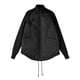 thumbnail image 3 of Chaqueta de Invierno para Mujer, Cálida, de Punto, con Retazos, Acolchada, Informal, de Cuello Alto, Larga y Cremallera Negro XL, 3 of 7