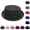 #01 Army Green, variant on Summer Breathable Mesh Pork Pie Hat, Lightweight Straw Fedora Bowler Sun Hat for Men Women, Packable Crushable Beach Travel Hat,Navy