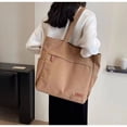 thumbnail image 2 of Canvas bag canvas Japanese style large capacity new style student class versatile casual simple one-shoulder class commuting tote, 2 of 4