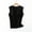 Black, variant on YHAJDS Women Built In Bra Tank Tops Solid Color Round Neck Sleeveless Bralette Top For Casual Wear In Warm Weather
